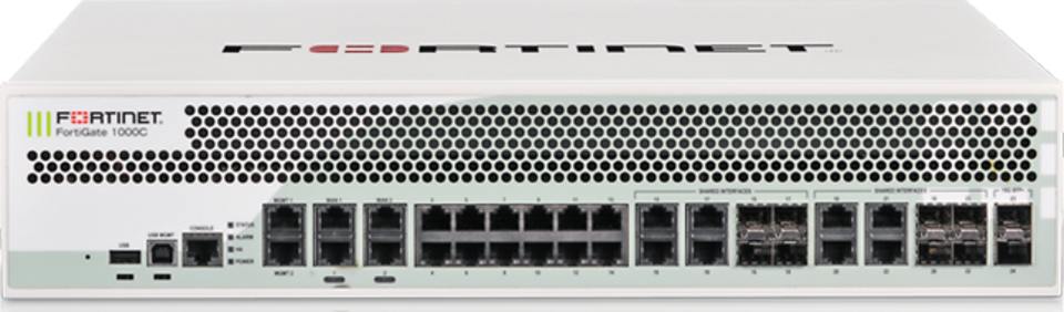Fortinet 1000C front