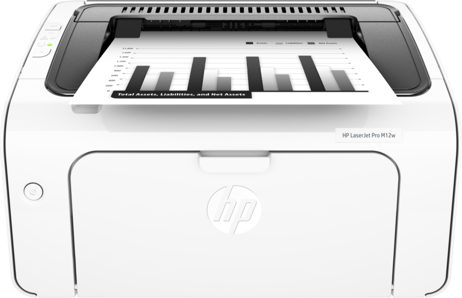 HP LaserJet Pro M12w front