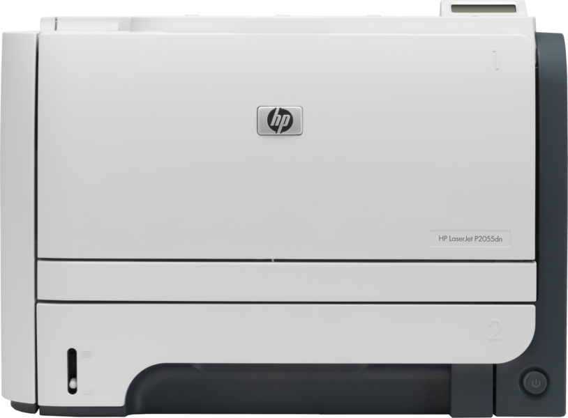 HP LaserJet P2055DN front