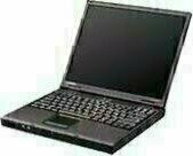 HP Compaq Evo Notebook N610c angle