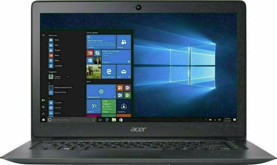 Acer TravelMate X349 front