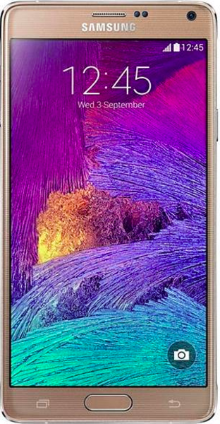Samsung Galaxy Note 4 front