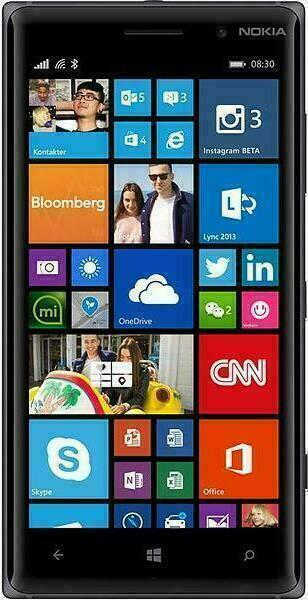 Nokia Lumia 830 front