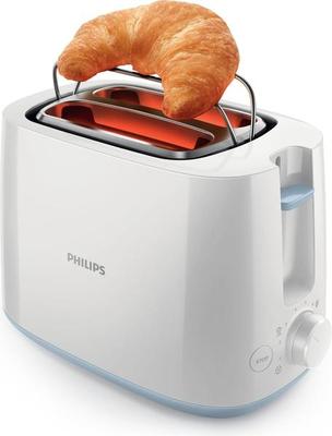 Philips HD2582 2 Slice Toaster Black 830W 