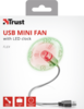 Trust Flex USB Mini Fan with clock 