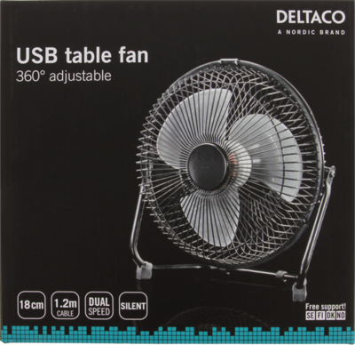 Deltaco FT-758 Ventilator