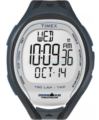 Timex Ironman Triathlon 150-Lap Sleek T5K251 Fitness Watch