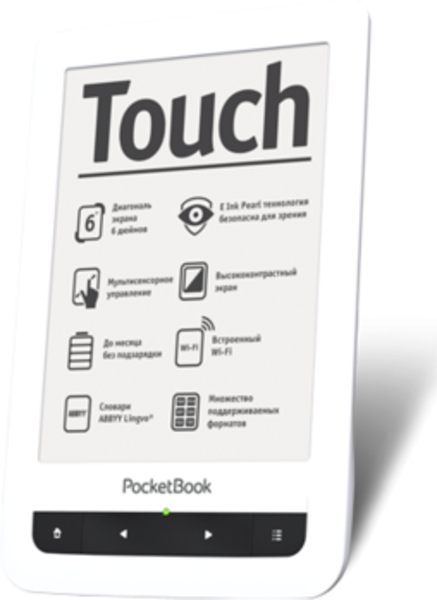 PocketBook Touch angle
