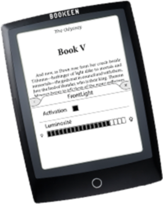Bookeen Cybook Odyssey FrontLight2 Ebook Reader