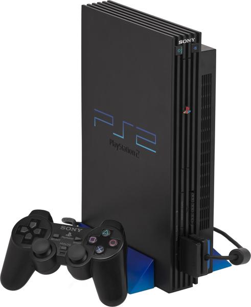 Sony PlayStation 2 Game Console angle