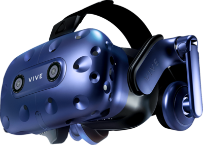 HTC Vive Pro HMD Cuffie VR