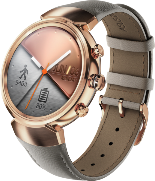 Asus ZenWatch 3 Smartwatch angle