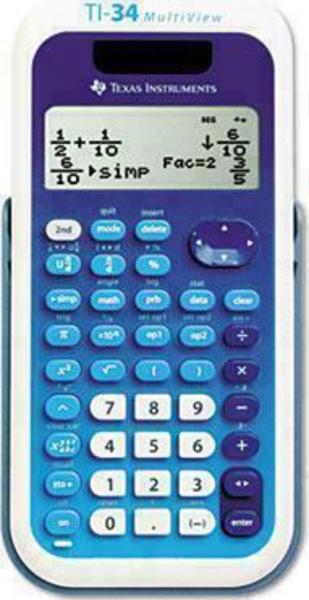 Texas Instruments TI-34 MultiView front