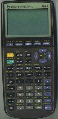 Texas Instruments TI-83 Calculatrice