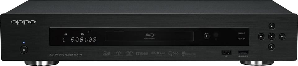 Oppo BDP-103 Blu-Ray Player front
