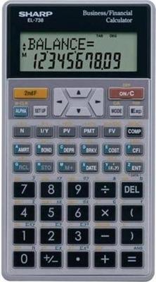 Sharp EL-738C Calculatrice