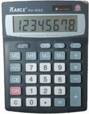 Karce KC-833 Calculatrice