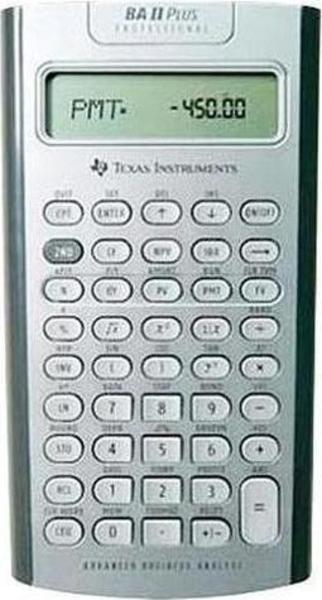 Texas Instruments TI BA II Plus Professional front