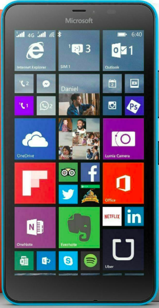 Microsoft Lumia 640 XL front