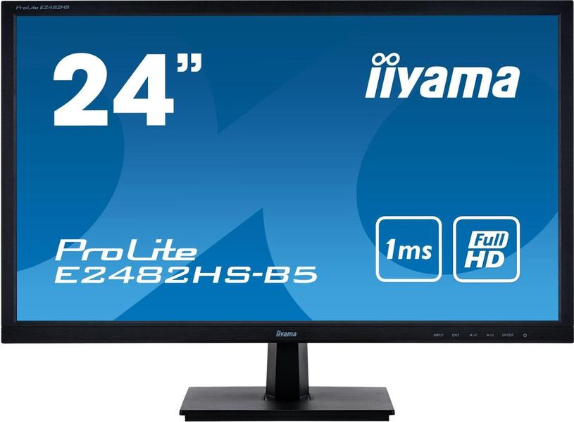 Iiyama ProLite E2482HS-B5 front on