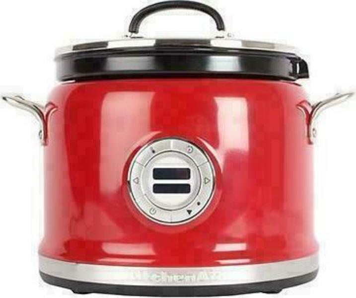 KitchenAid KMC4241SS Electric Multi Steamer Slow Cooker, 4 Qt, Stainless  Steel