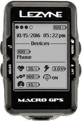 Lezyne Macro GPS HR/SC Bicycle Computer