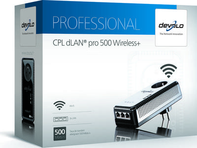Devolo dLAN pro 500 Wireless+ (9193) Powerline Adapter