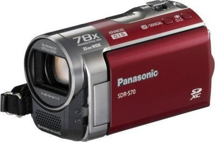Panasonic SDR-S70 angle