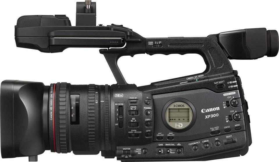 Canon XF300 left
