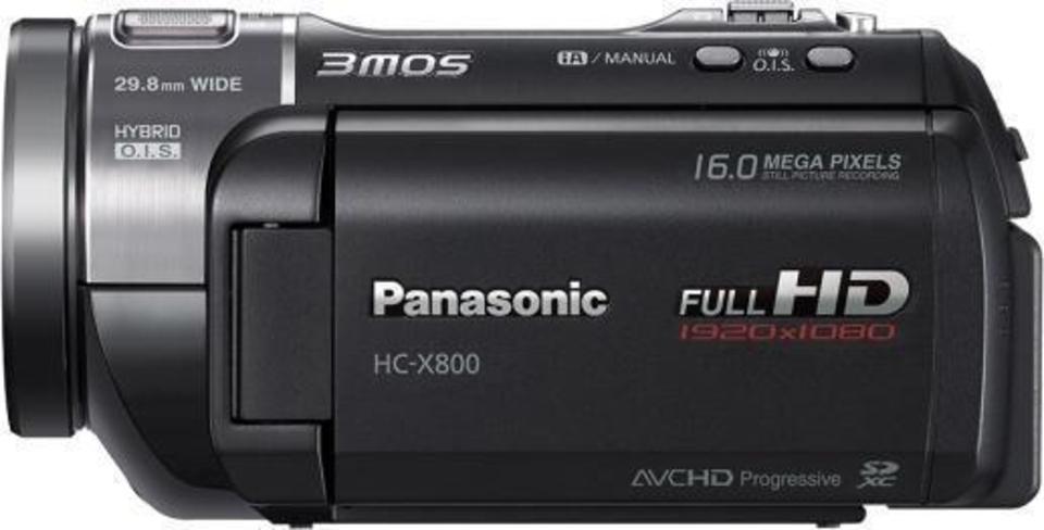 Panasonic HC-X800 left