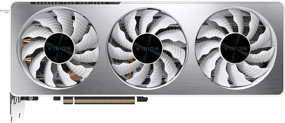 Gigabyte GeForce RTX 3060 Ti VISION OC 8G front