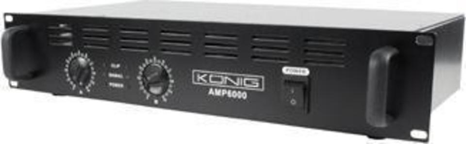 230 V König PAAMP6000 Amplificador 2X 300 W PA-A Negro 