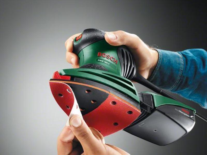 Brand new from damaged packaging. Bosch PSM 160-A  Multi-Sander 
