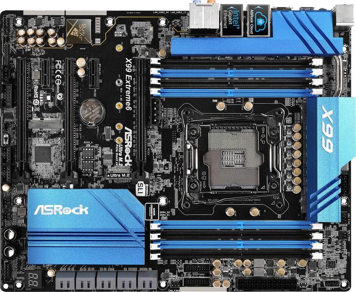 ASRock X99 Extreme6 front
