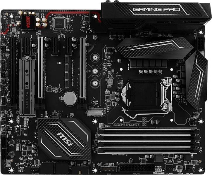 MSI Z270 Gaming Pro CARBON front
