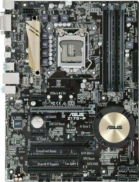 Asus Z170-P front