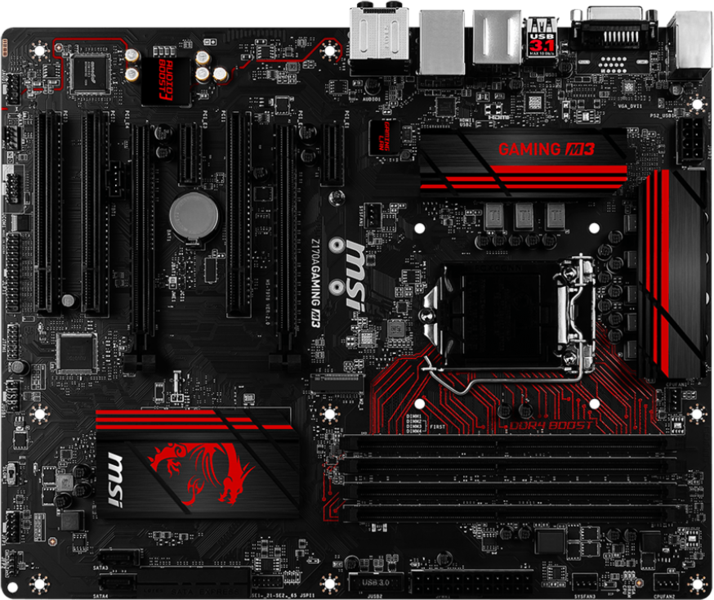 MSI Z170A Gaming M3 front