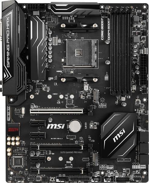 MSI X470 Gaming Pro MAX front