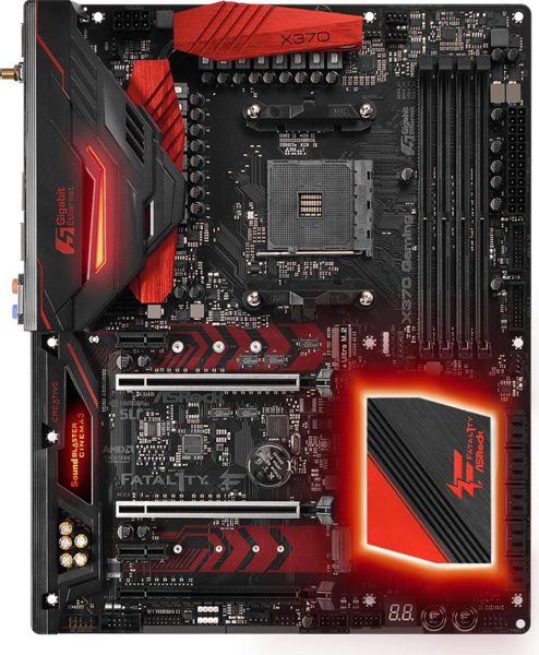 ASRock Fatal1ty X370 Professional Gaming front