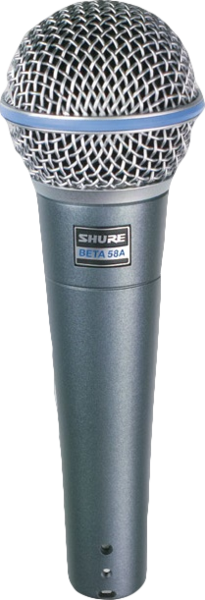 Shure Beta 58A front