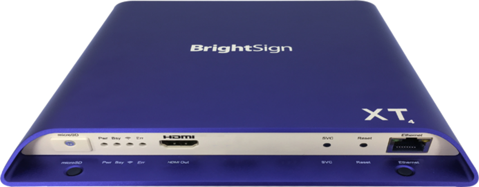 BrightSign XT244 front