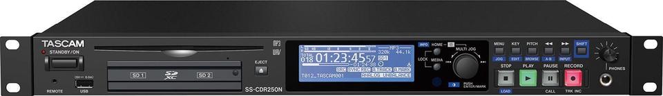 Tascam SS-CDR250N Odtwarzacz multimedialny front