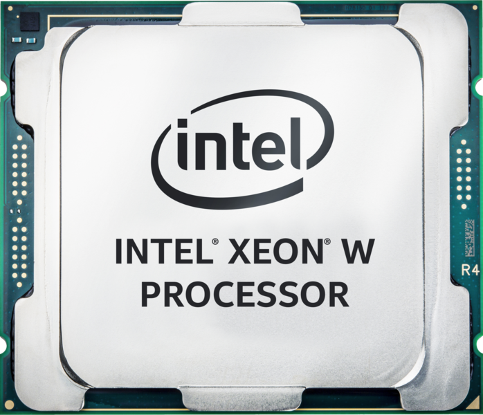 Intel Xeon W-2125 front