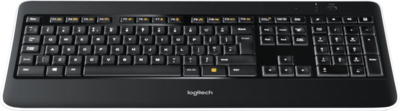 Logitech Wireless Illuminated Keyboard K800 Clavier