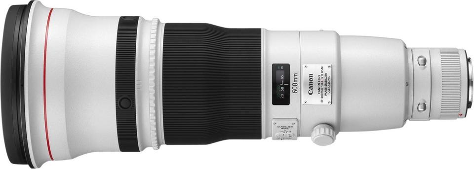Canon EF 600mm f/4.0L IS II USM left