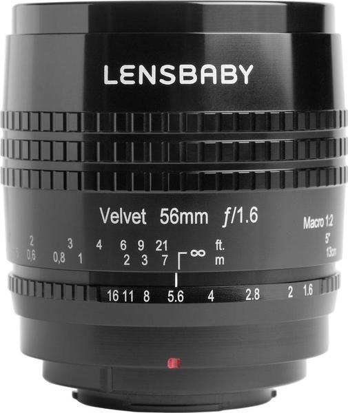 Lensbaby Velvet 56mm f/1.6 top