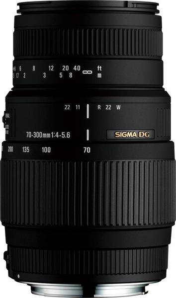 Sigma 70-300mm f/4-5.6 DG Macro top