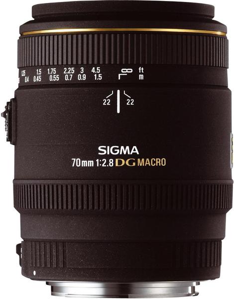 Sigma 70mm f/2.8 EX DG Macro top