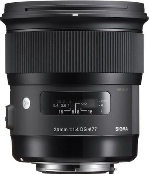 Sigma 24mm f/1.4 DG HSM Art top
