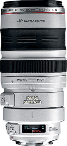 Canon EF 100-400mm f/4.5-5.6L IS USM top